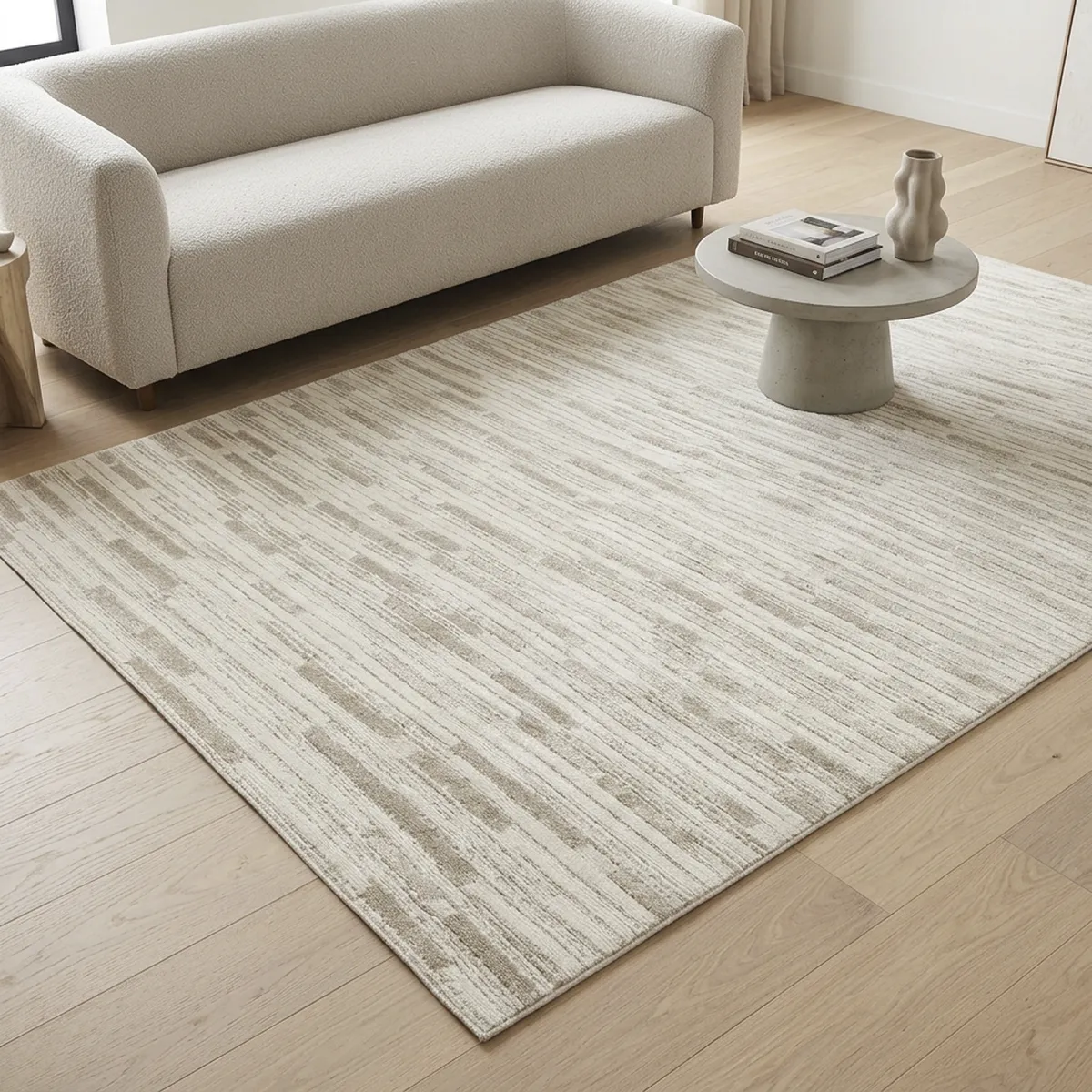 JUST HOME COLLECTION - Alfombra Living Breba 160x230cm Gris