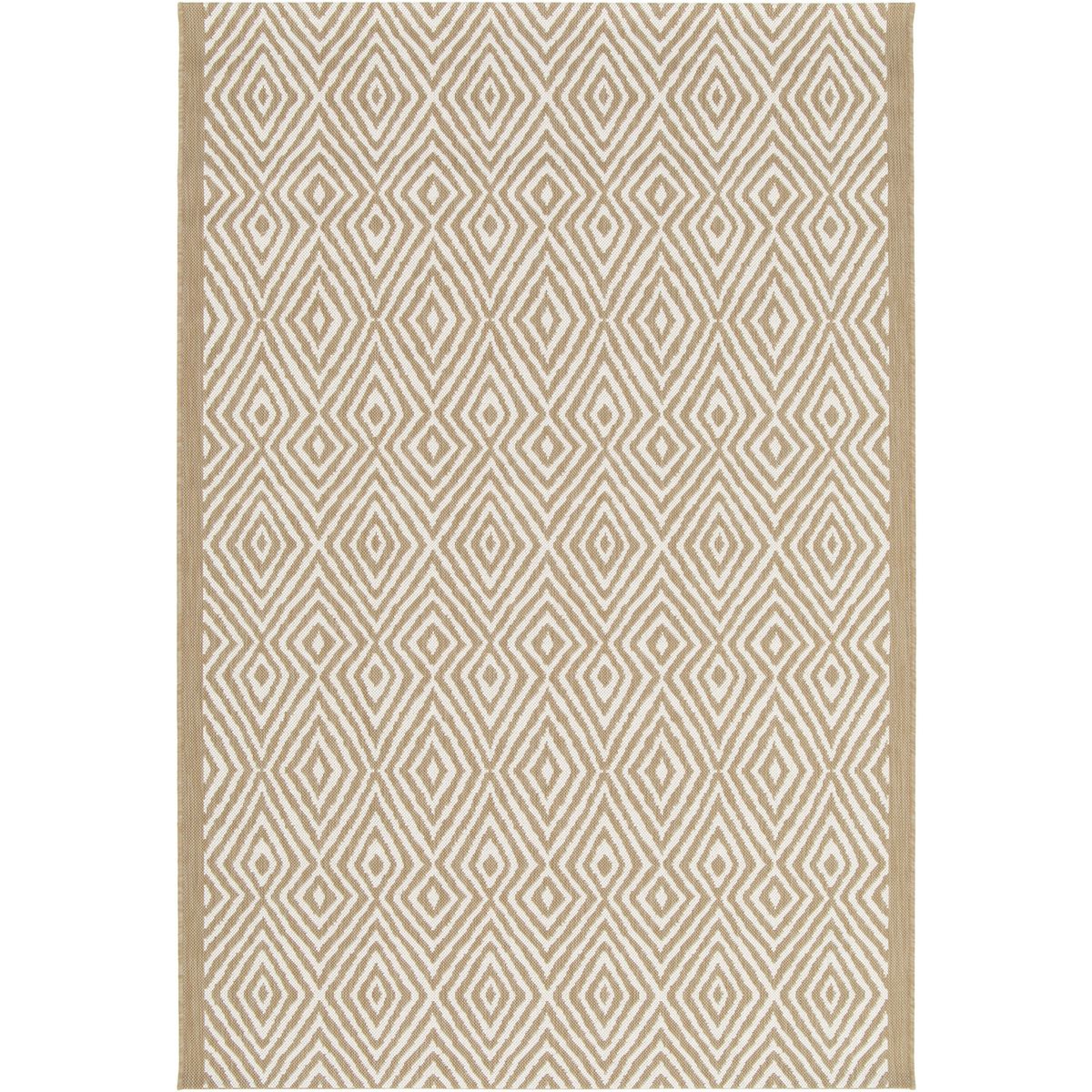 JUST HOME COLLECTION - Alfombra Exterior Essenza Rombos 160x230 cm Beige