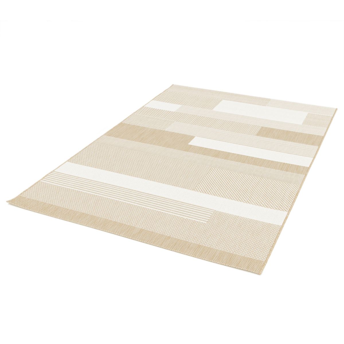 JUST HOME COLLECTION - Alfombra Exterior Essenza Lines 160x230 cm Beige