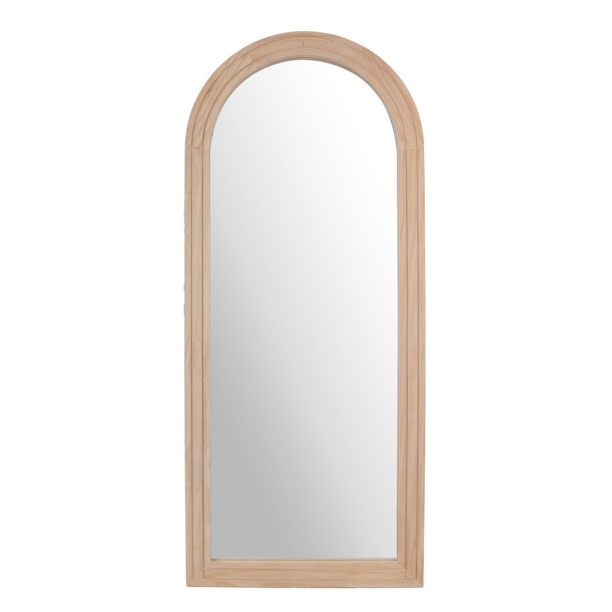 JUST HOME COLLECTION - Espejo Decorativo Madera 76x178 Arco Boho Cuerpo Entero