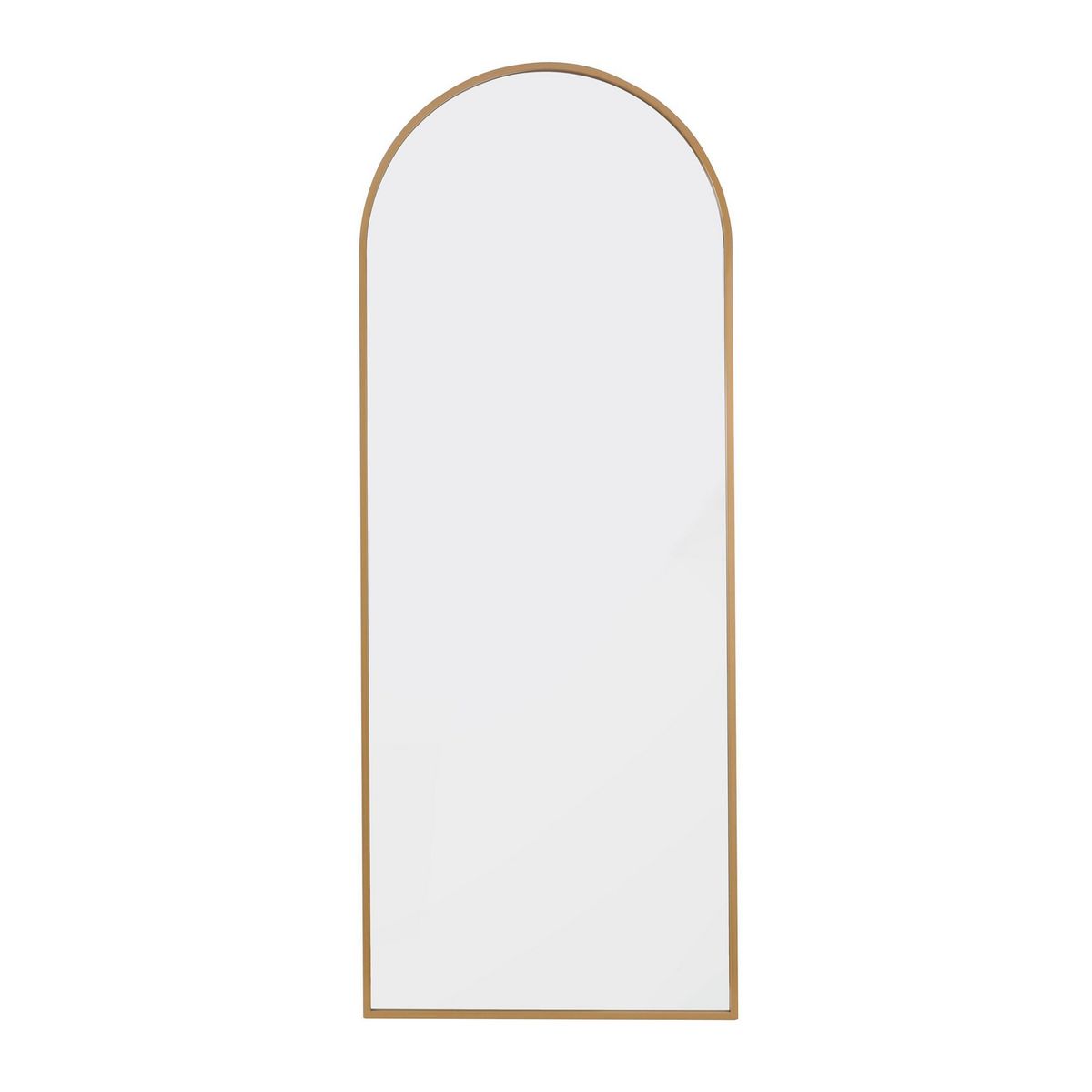 JUST HOME COLLECTION - Espejo Decorativo Grande 70x180cm Dorado Arco Cuerpo Entero
