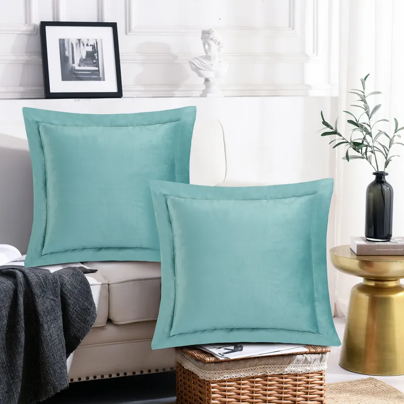 JUST HOME COLLECTION - Pack 2 Cojínes Velvet 45x45 cm