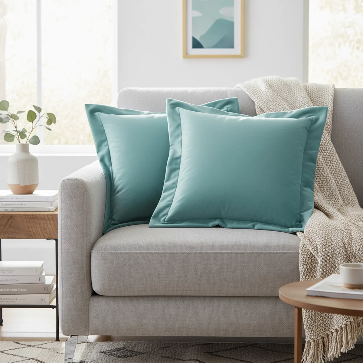 JUST HOME COLLECTION - Pack 2 Cojínes Velvet 45x45 cm