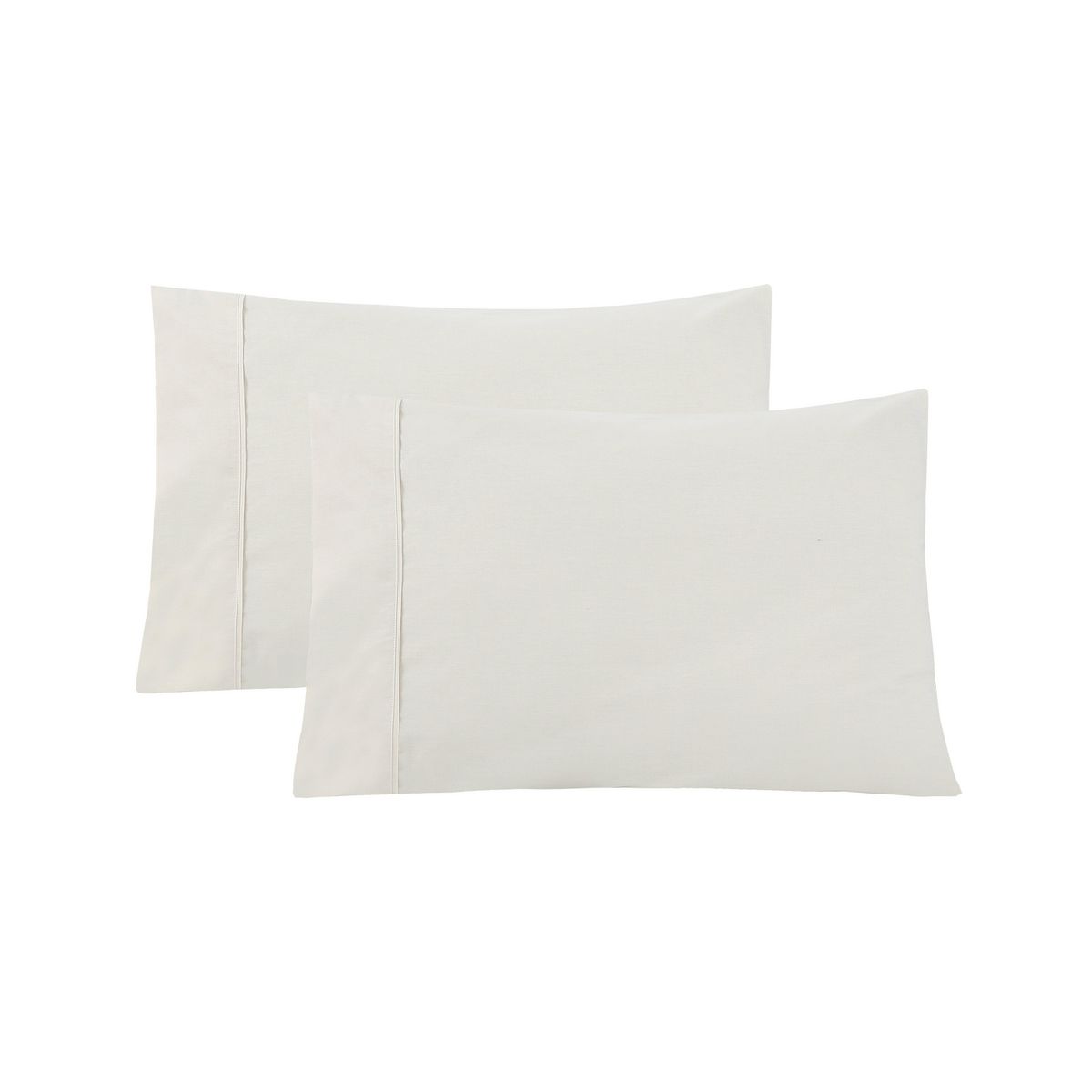 JUST HOME COLLECTION - Set 2 Fundas Almohadas Beige 50x70 cm