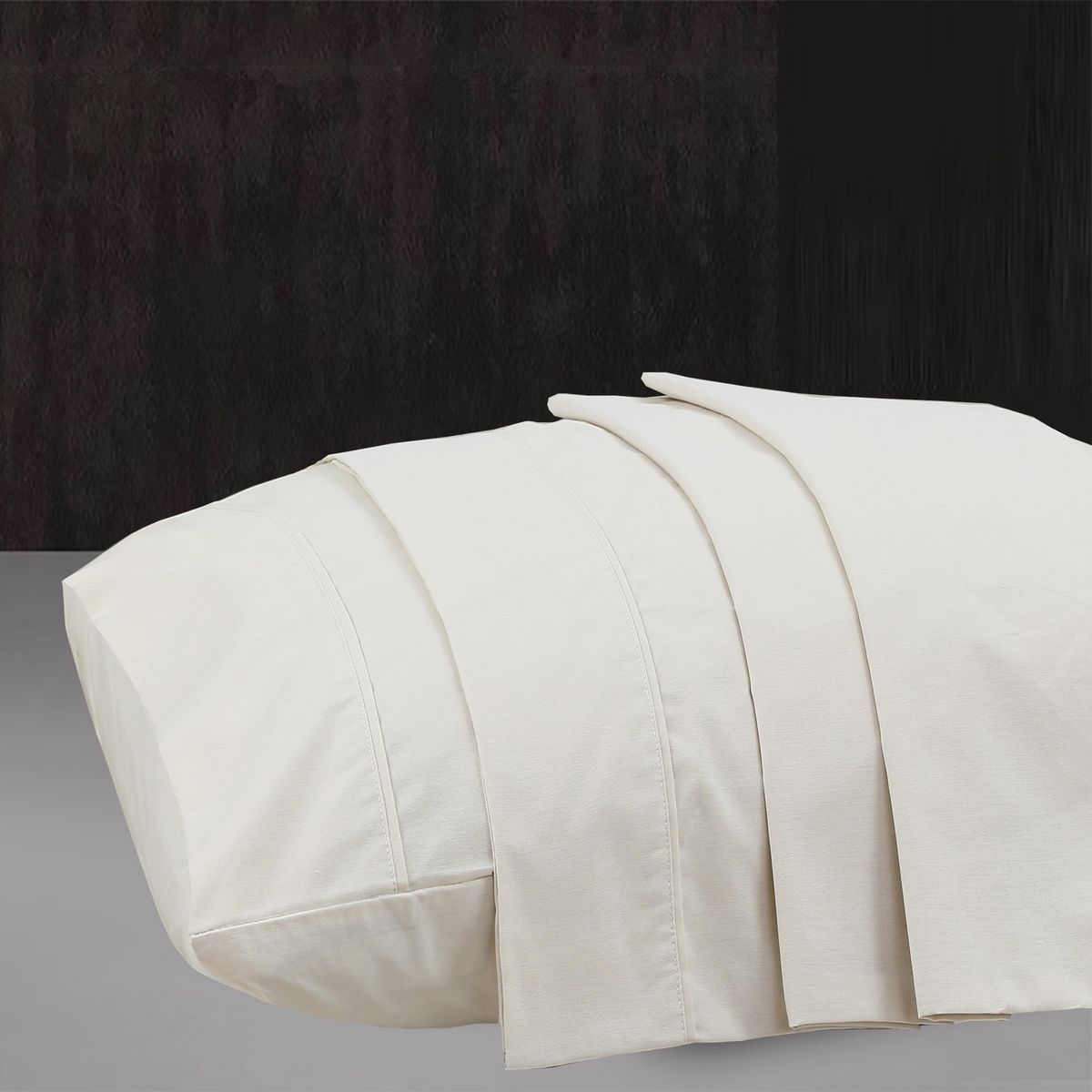 JUST HOME COLLECTION - Set 2 Fundas Almohadas Beige 50x70 cm
