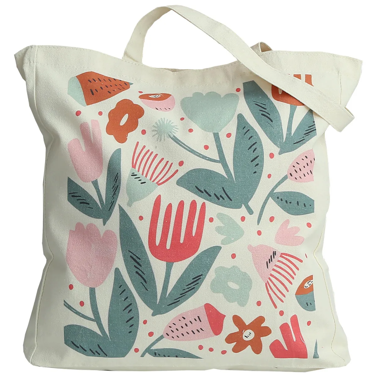 JUST HOME COLLECTION - Totebag Flores 34X40