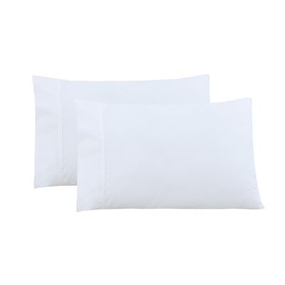 Imagen 2 del producto Set 2 Fundas Almohadas Blanco 50x70 cm