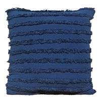 Cojín Decorativo Azul Textura 45x45 cm