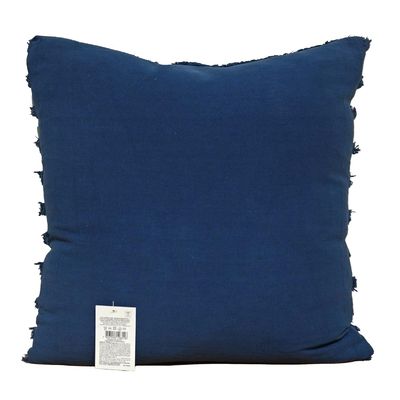 Imagen 2 del producto Cojín Decorativo Azul Textura 45x45 cm