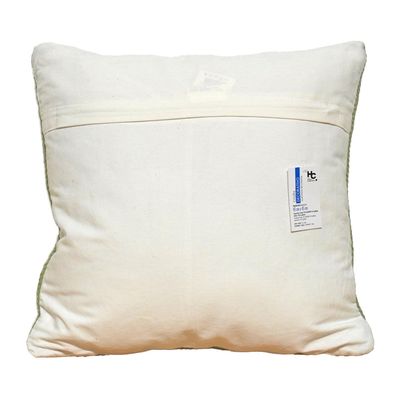 Imagen 2 del producto Cojín Decorativo Verde con Rayas 45x45 cm