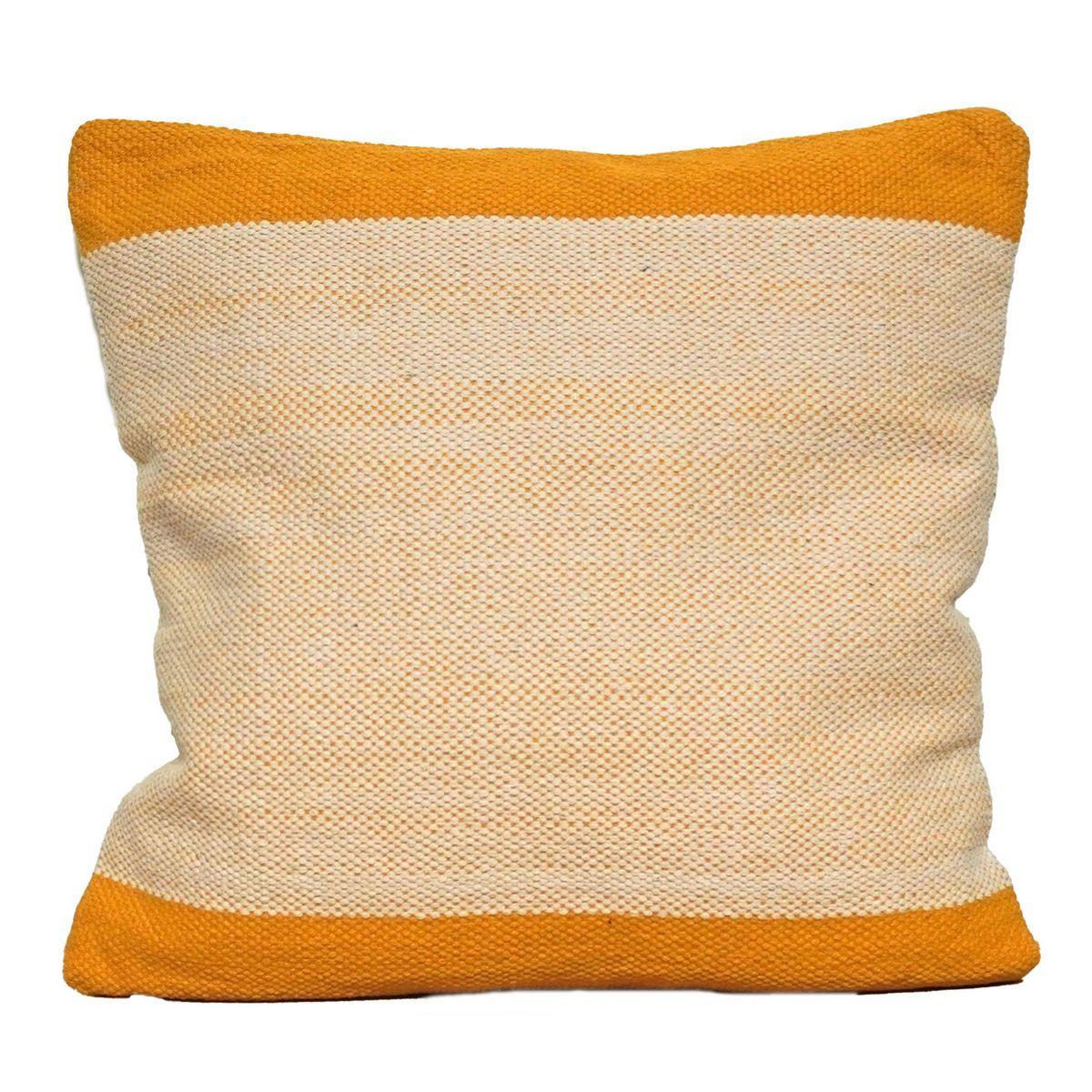 JUST HOME COLLECTION - Cojín Decorativo Naranjo Rayas 45x45cm