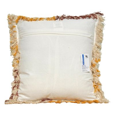 Imagen 2 del producto Cojín Decorativo Puntos con Flecos 45x45 cm