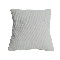 JUST HOME COLLECTION - Cojín Decorativo Blanco 45x45 cm