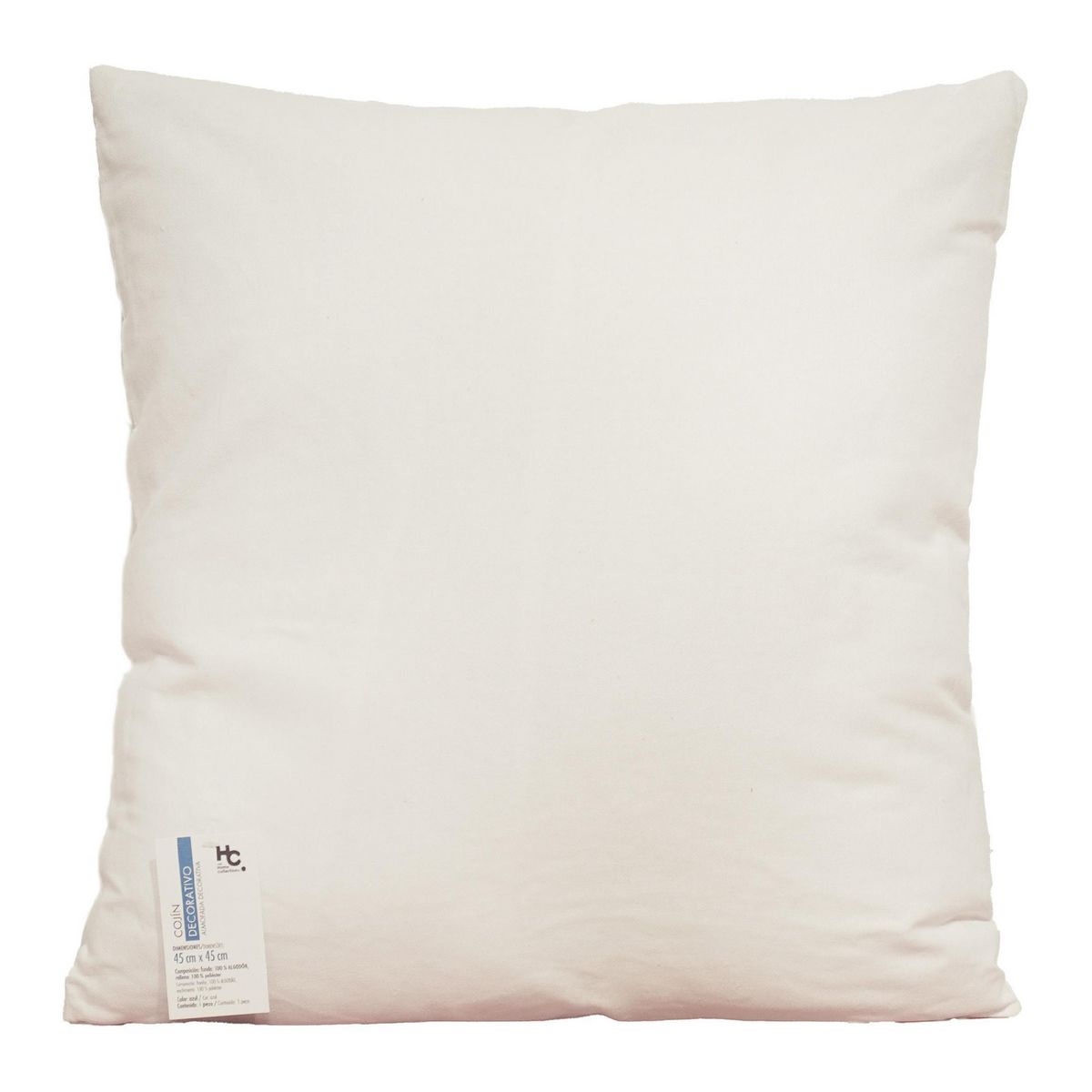 JUST HOME COLLECTION - Cojín Decorativo Celeste Cadenas 45x45 cm