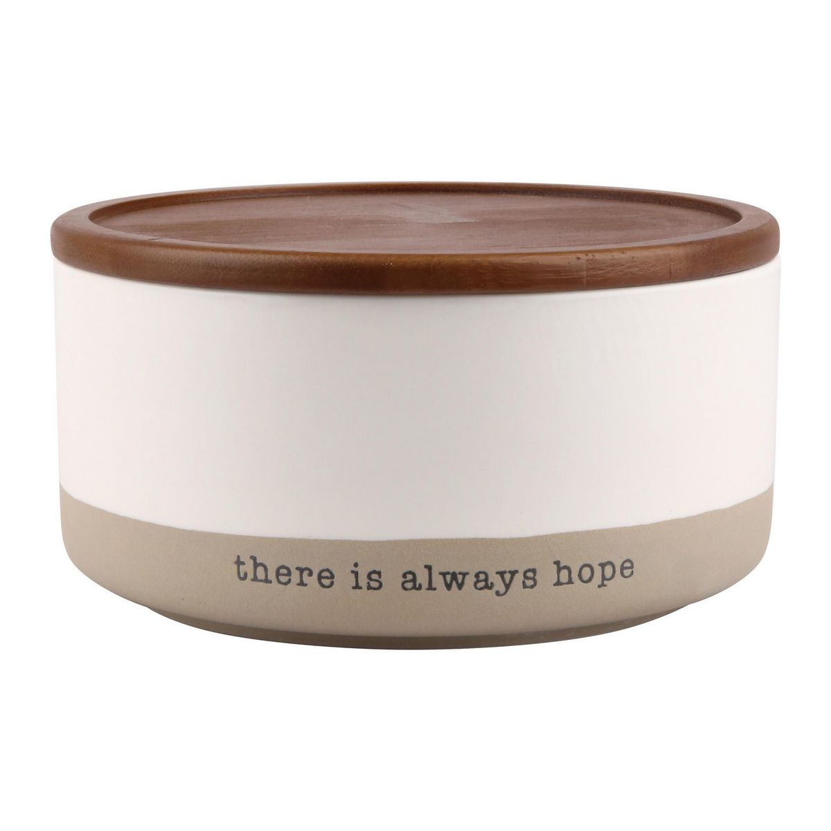 JUST HOME COLLECTION - Set 3 Bowl Cerámica tapa Bambú Beige