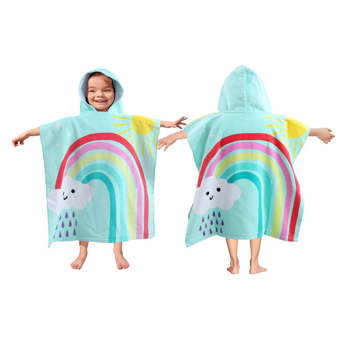 JUST HOME COLLECTION - Toalla Playa 230 gr Algodón 60x120 cm Multicolor