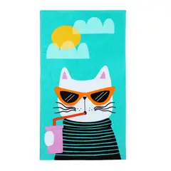 JUST HOME COLLECTION - Toalla Playa 450 gr Algodón 70x140 cm Multicolor