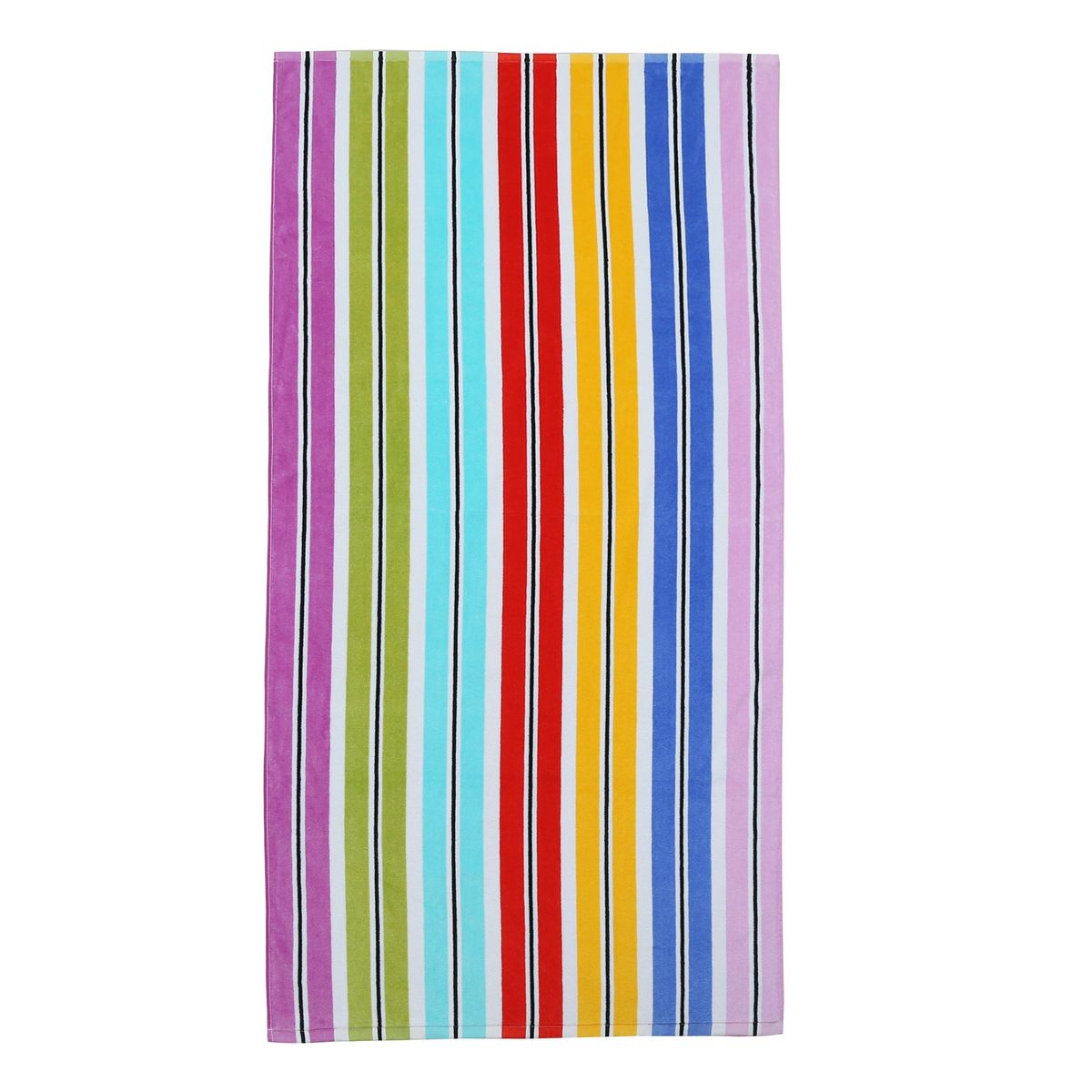 JUST HOME COLLECTION - Toalla Playa 450 gr Algodón 80x160 cm Multicolor