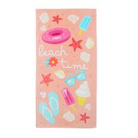 Toalla Playa 450 gr Algodón 70x140 cm Multicolor