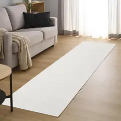 JUST HOME COLLECTION - Alfombra Pasillo Oslo cm Blanco Crudo