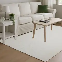 JUST HOME COLLECTION - Alfombra Living Sevilla 160x230 Blanco Crudo