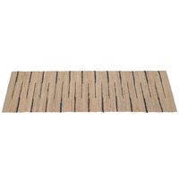 Alfombra Pasillo Porto 60x200 Yute Lineas Negras