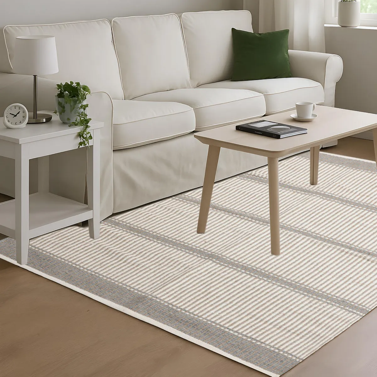 JUST HOME COLLECTION - Alfombra Dublin 160x230 cm Beige