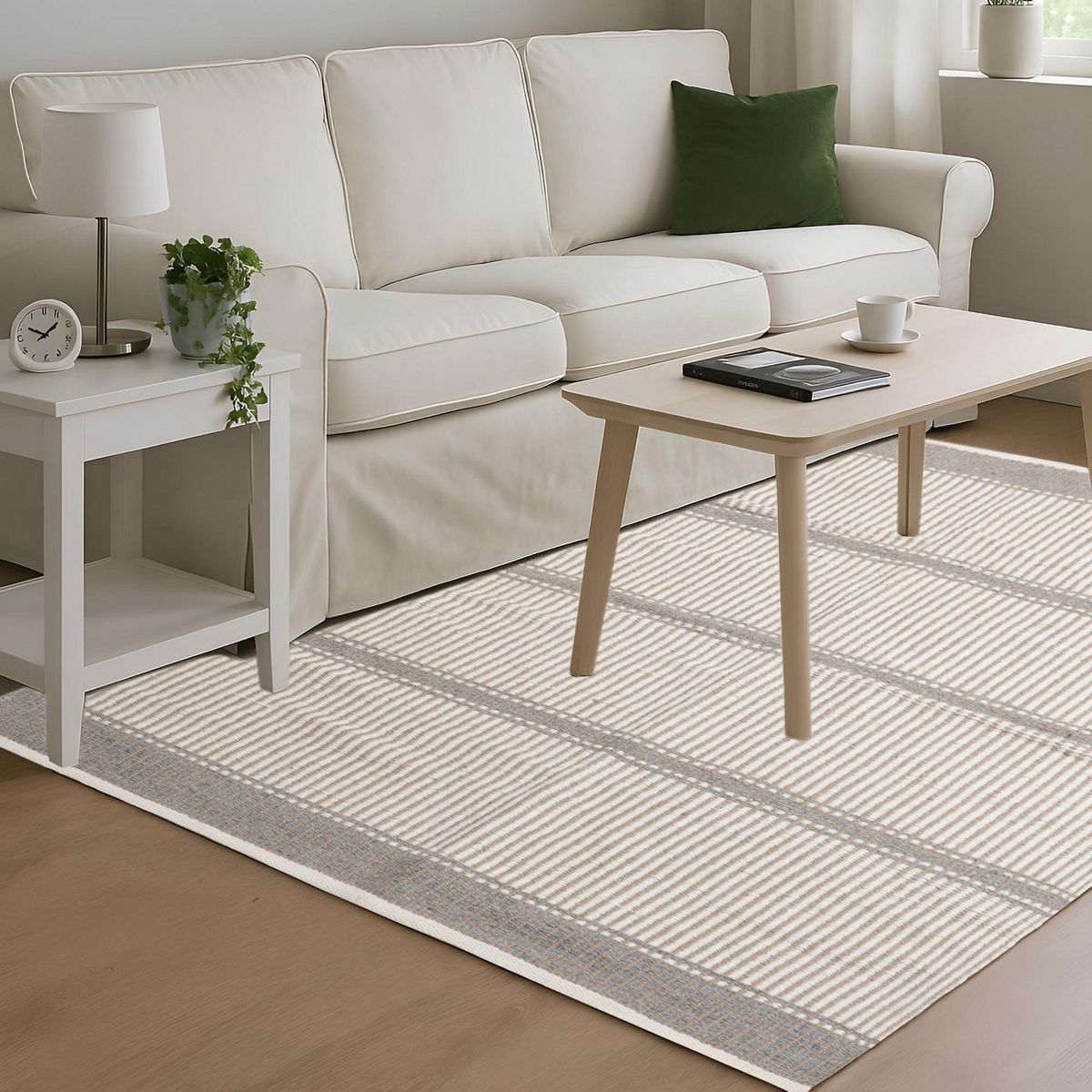 JUST HOME COLLECTION - Alfombra Dublin 160x230 cm Beige