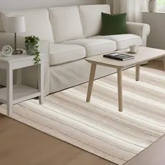 JUST HOME COLLECTION - Alfombra Living Leeds 120x170 Tonos Tierra