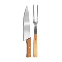 Set cuchillo y pinchos de parrilla