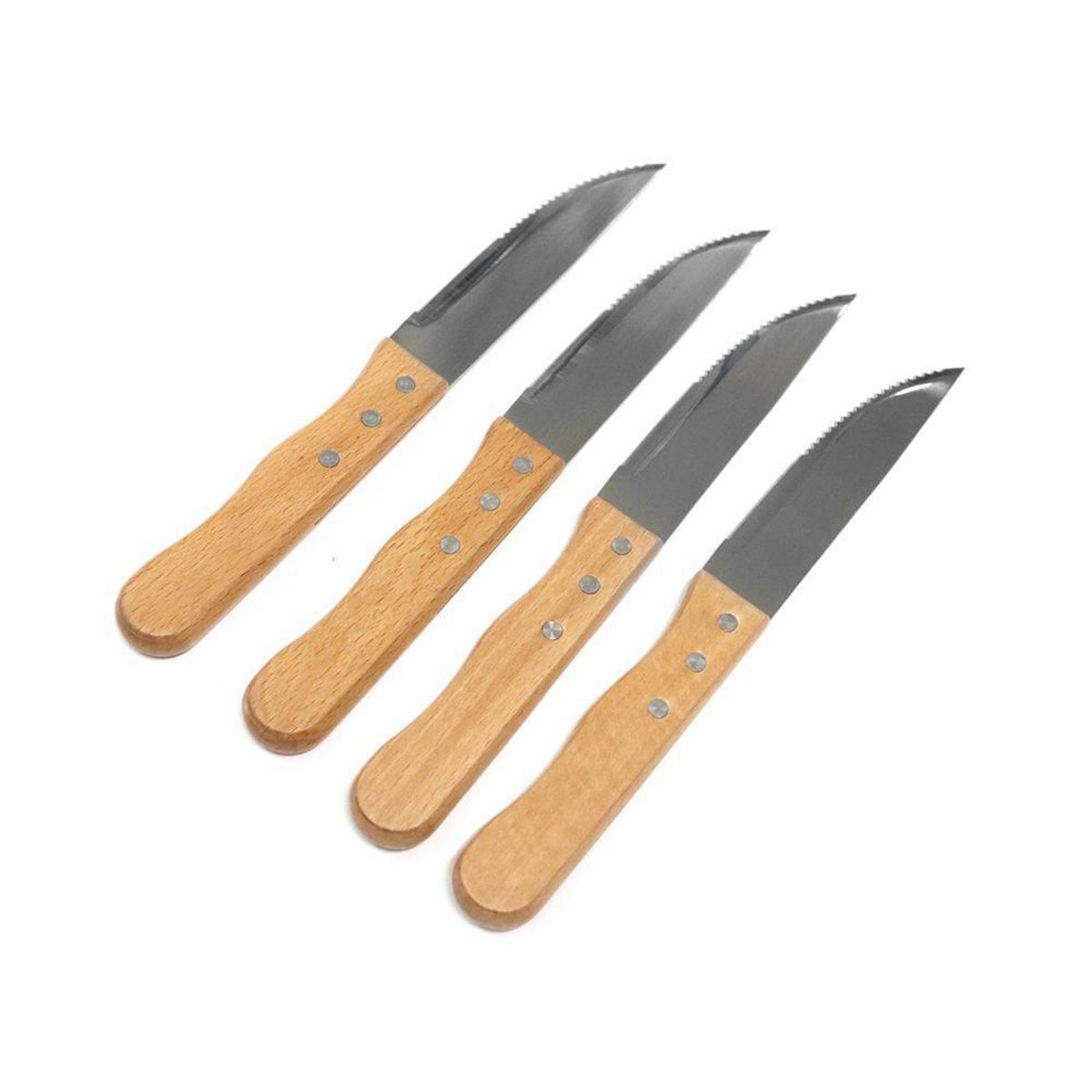 MR BEEF - Set 4 cuchillos parrilleros