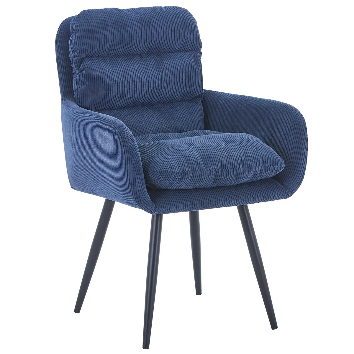 JUST HOME COLLECTION - Poltrona 1 cuerpo Vancouver 63x90.5x62.5 cm Azul