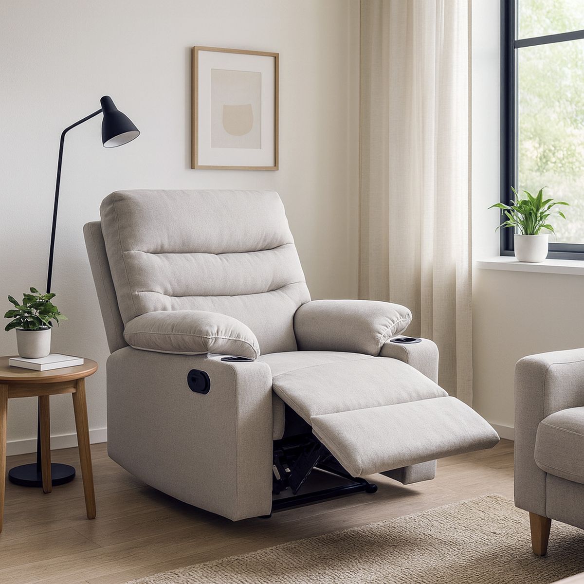 JUST HOME COLLECTION - Sillón Reclinable Bergere Seoul Manual