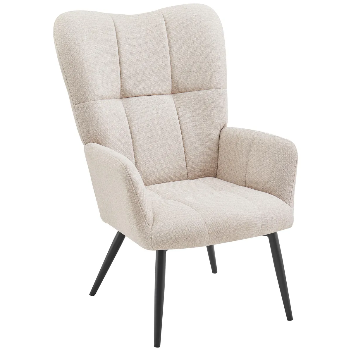 JUST HOME COLLECTION - Poltrona Tornoto 64x96x75 cm Beige