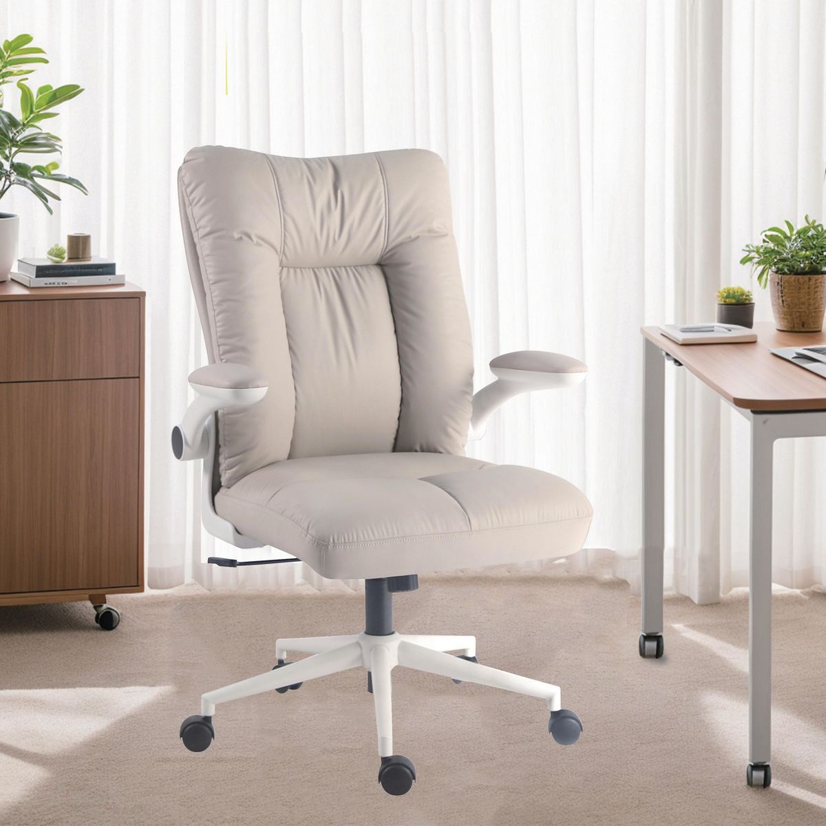 JUST HOME COLLECTION - Silla Escritorio Ejecutiva Denver 