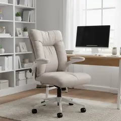 JUST HOME COLLECTION - Silla Escritorio Ejecutiva Denver