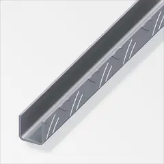 ALFER - Perfil U aluminio 35,5mm 1m