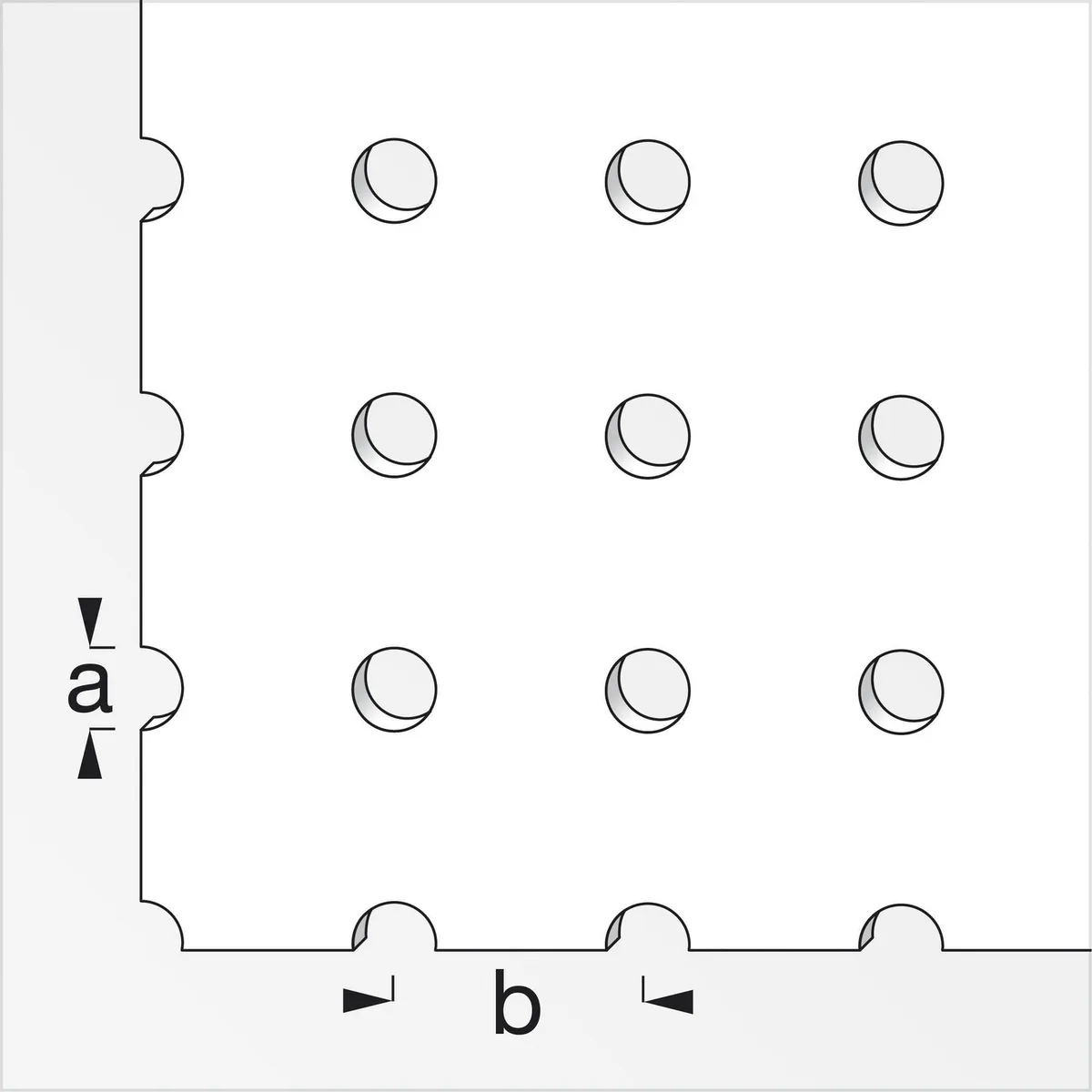 ALFER - Lamina aluminio 25x50 cm
