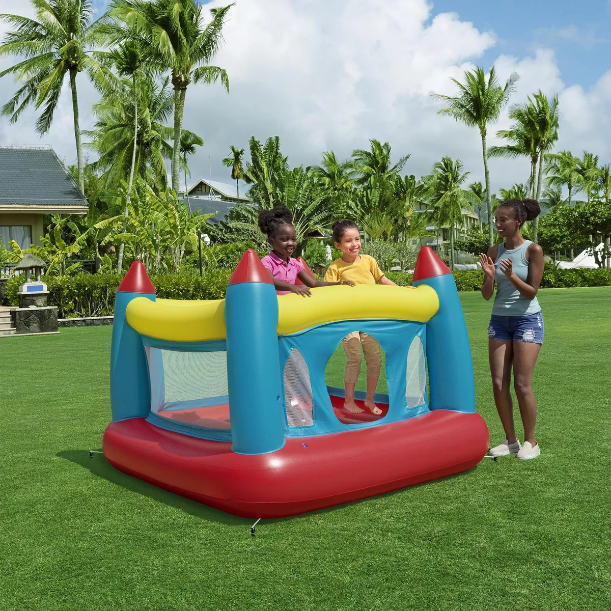 BESTWAY - Castillo Inflable Varios 173x127x175 cm
