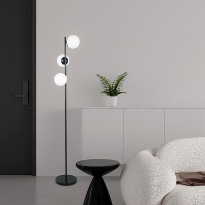 Imagen 2 del producto Lámpara Pie 3 Luces MOSCU Negro 30x157 cm