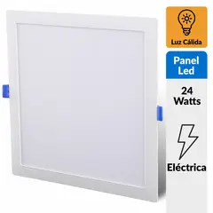 DAIRU - Panel led empotrado Plástico Blanco