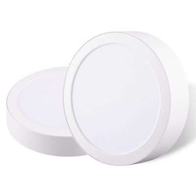 Imagen 2 del producto Pack 2 Panel Led Sobrepuesto Circular Blanco 12W Luz Fría
