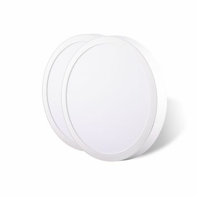 Imagen 2 del producto Pack 2 Panel Led Sobrepuesto Circular Blanco 24W Luz Fría