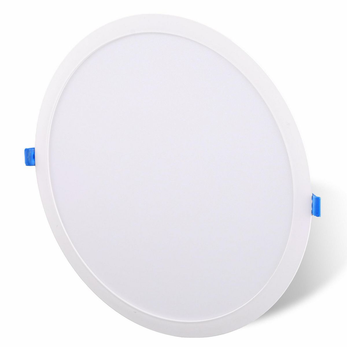 DAIRU - Panel Led Empotrado Circular Blanco 24W Luz Cálida