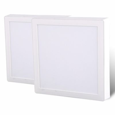 Imagen 2 del producto Panel Led Sobrepuesto Cuadrado Blanco 18W Luz Fría