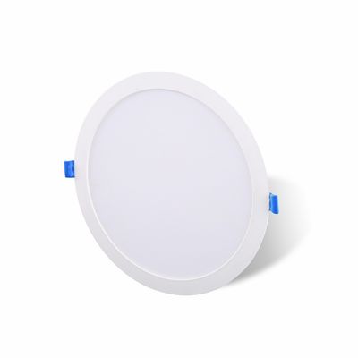 Imagen 2 del producto Panel Led Empotrado Circular Blanco 18W Luz Cálida