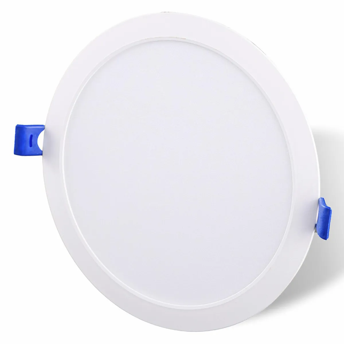 DAIRU - Panel Led Empotrado Circular Blanco 12W Luz Fría