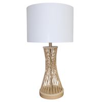 Lámpara Mesa Holbeael Natural 25x48 cm