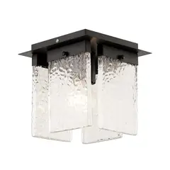 JUST HOME COLLECTION - Lámpara techo Hierro Negro