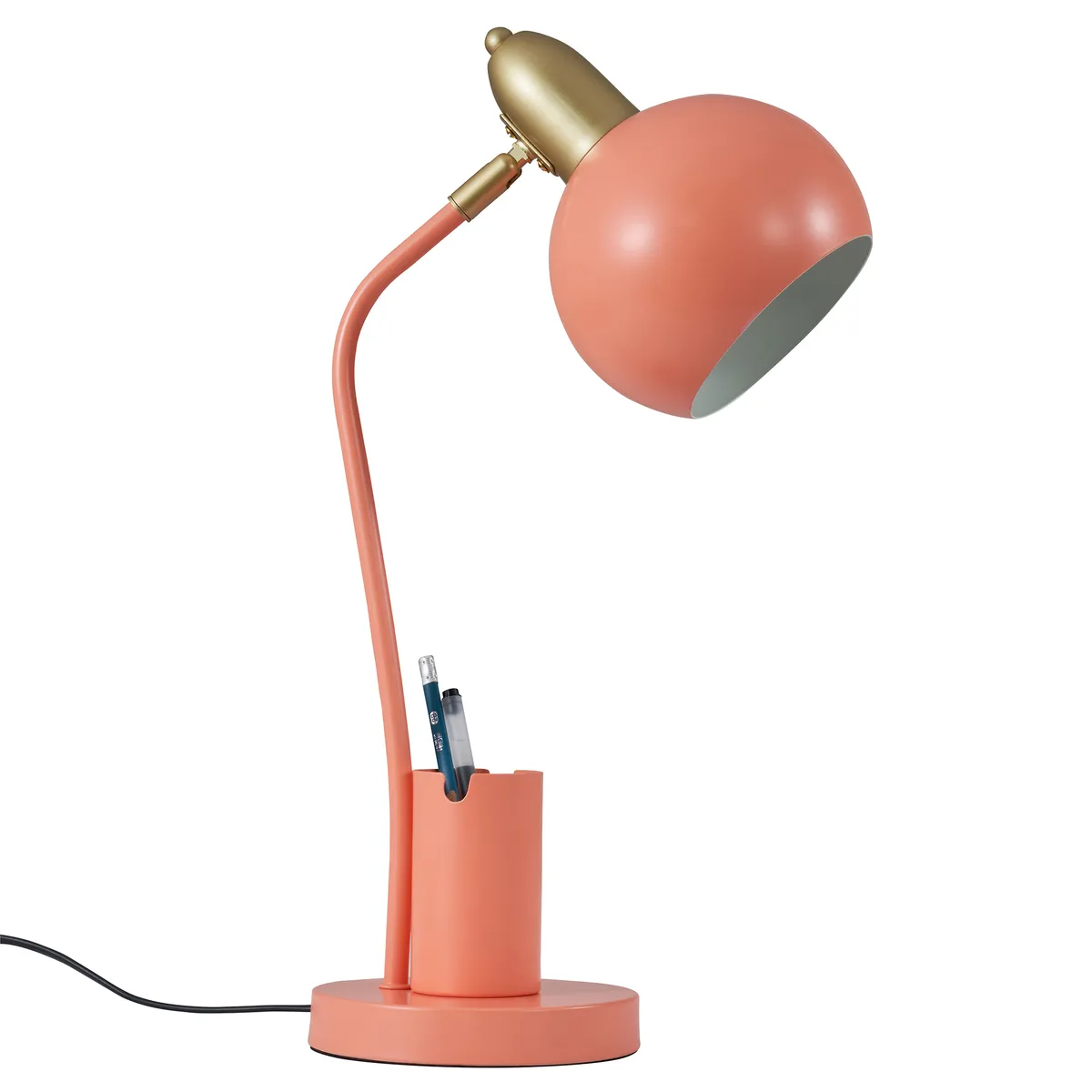 JUST HOME COLLECTION - Lámpara escritorio Frederika Rosa 15x48 cm